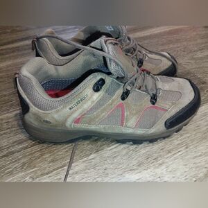 mens Northside Brown Hiking Boots suede upper size 10.5 waterproof